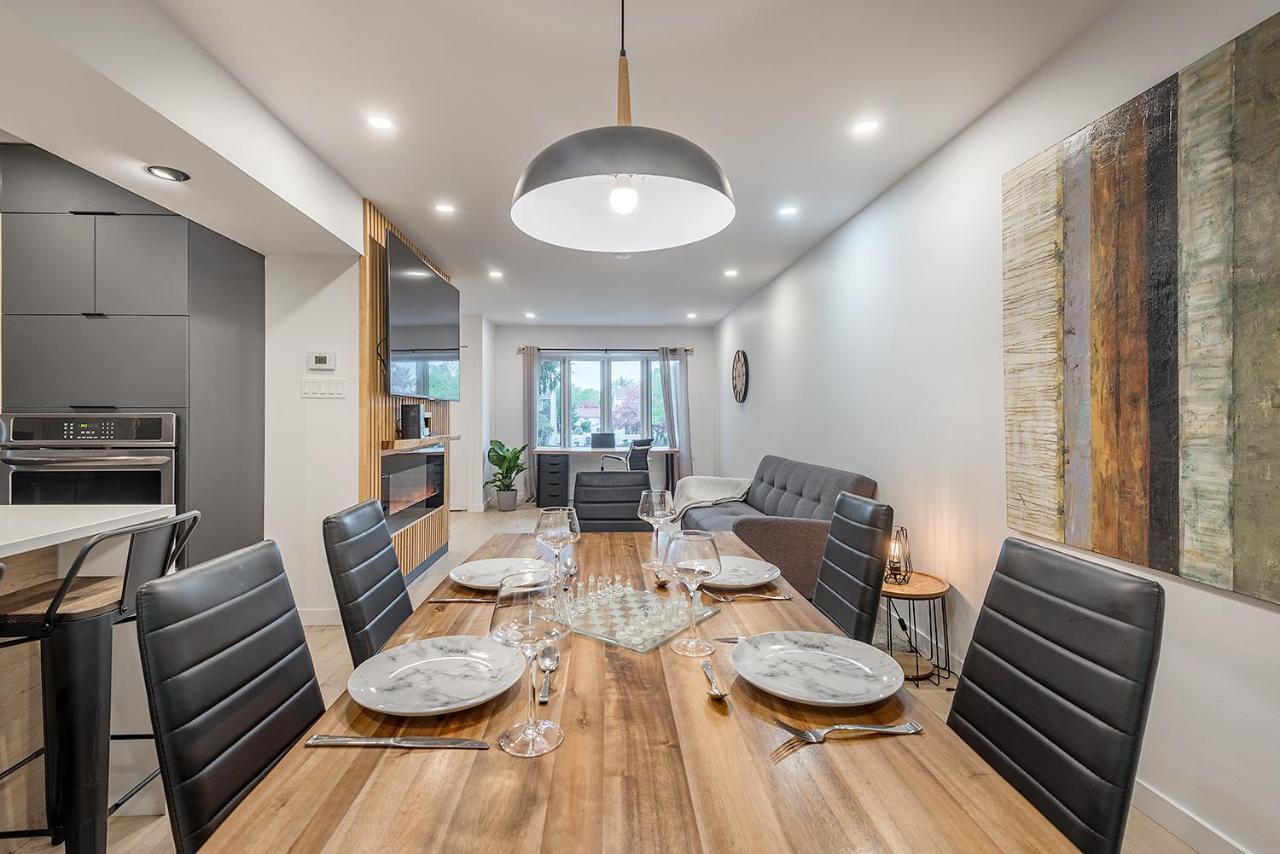 Free Parking Prime Location New Modern Condo Brossard Ngoại thất bức ảnh